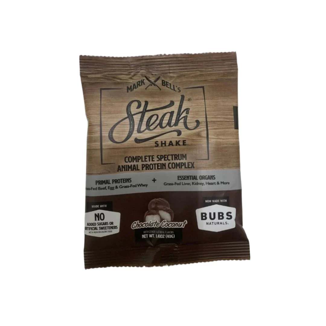 Sample Pack - Mark Bell's Steak Shake® - Complete Spectrum Animal Protein Powder Complex - Image 15